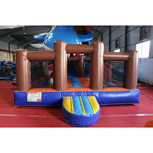 Inflatable Shark Combo Slide