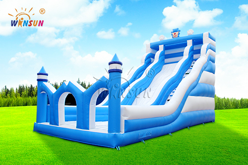 Clown Inflatable Wave Slide