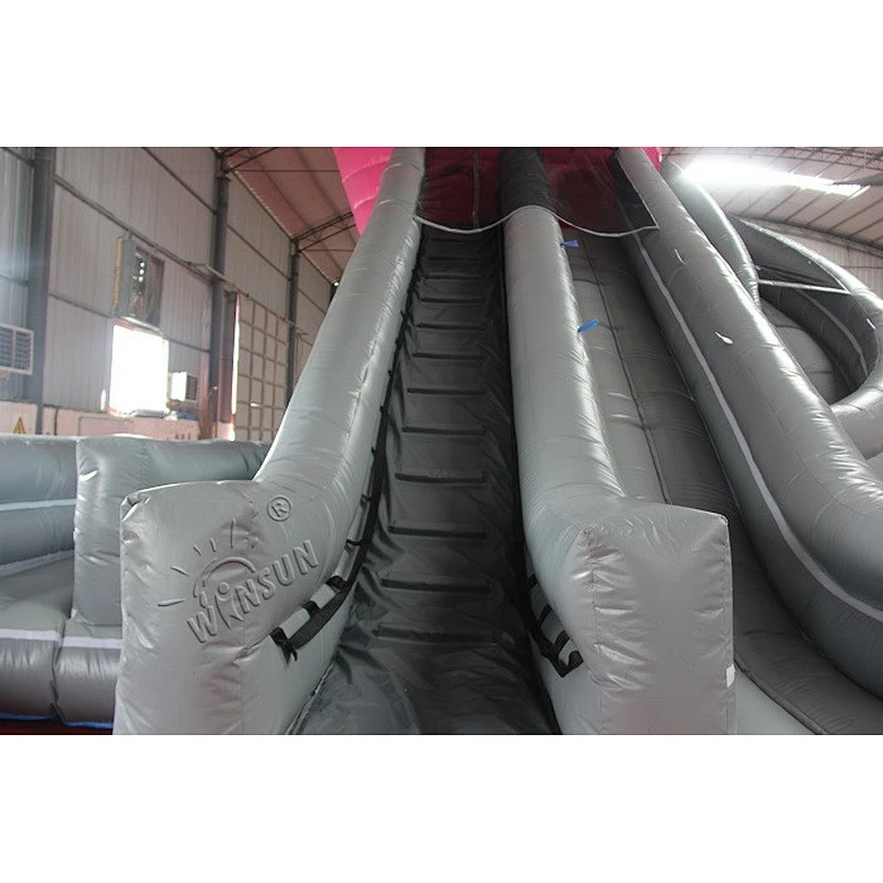 Corkscrew Inflatable Water Slide
