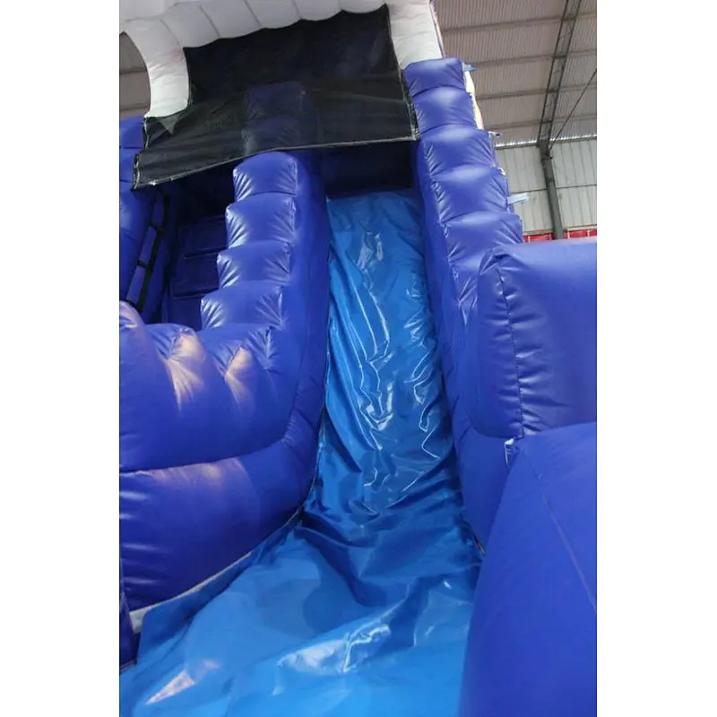 Blue Wave Slide with Slip N Pool