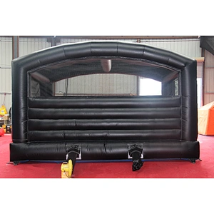Black Inflatable Castle