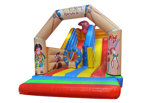 Inflatable slide