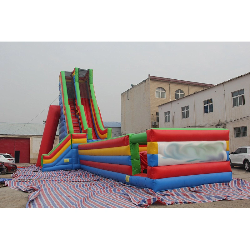 Giant inflatale dropkick slide