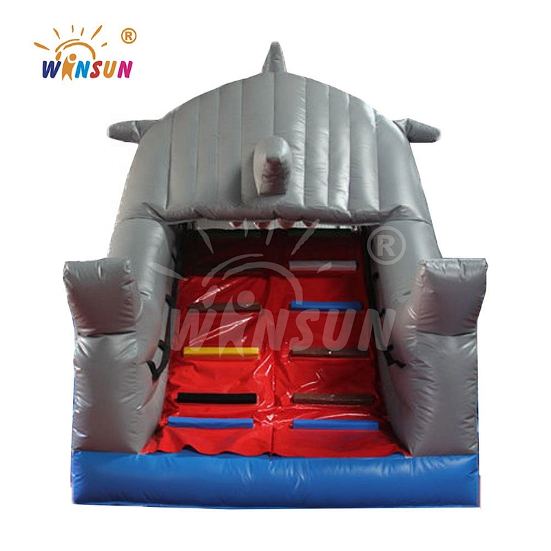 Shark-themed Inflatable Water Slide