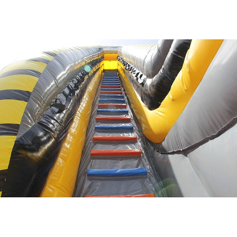 Inflatable Nuclear Dropkick Slide