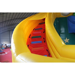 Elephant Water Slide W Inflatable Pool