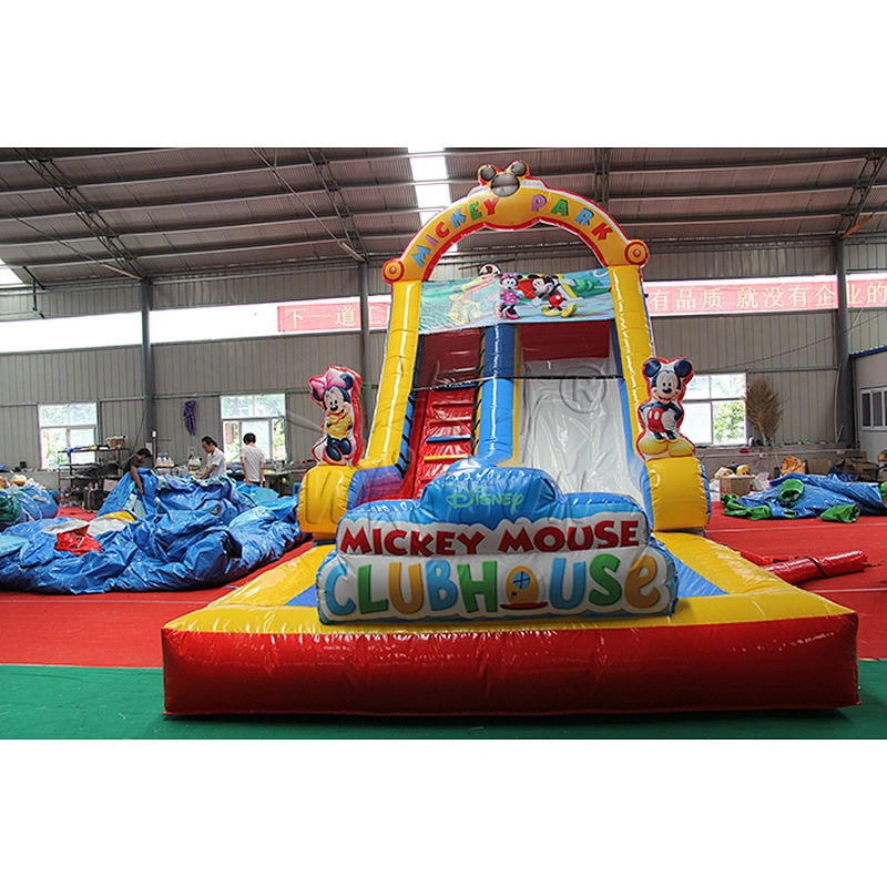 Inflatable water slide