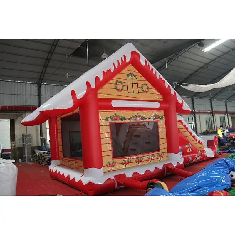 Inflatable Snow house bouncer