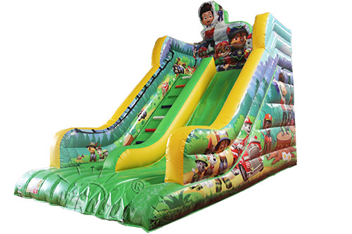 Inflatable slide