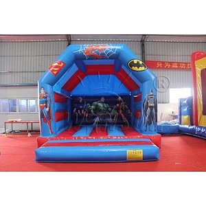 Inflatable Super_hero Bouncy Castle
