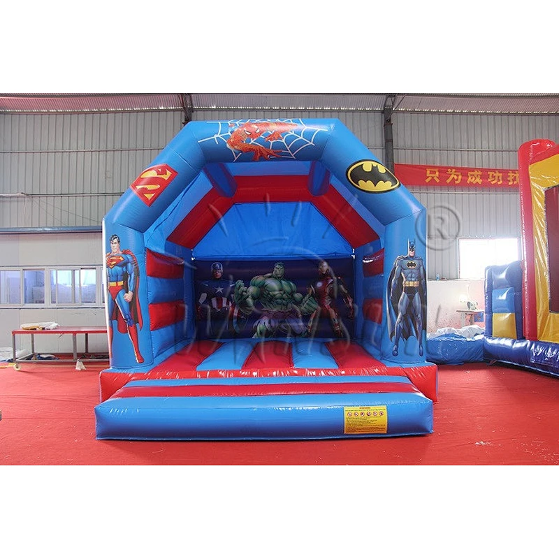 Inflatable Super_hero Bouncy Castle