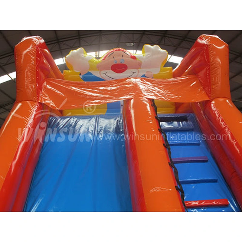 Inflatable slide