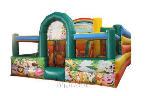Inflatable boucer for kids