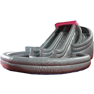 Corkscrew Inflatable Water Slide