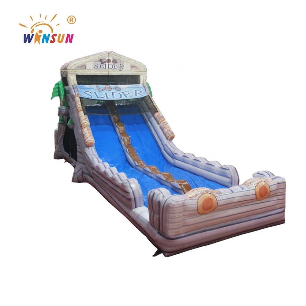 Inflatable slide