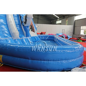 Ice Age inflatable water slide