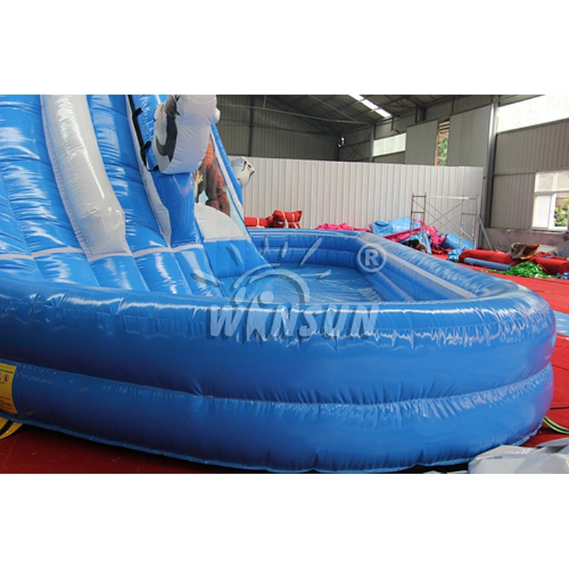 Ice Age inflatable water slide