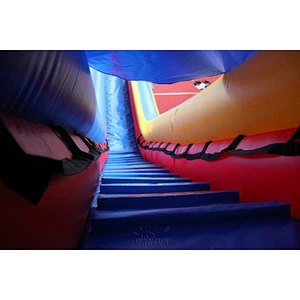 Inflatable Dry N Wet Slide with pool