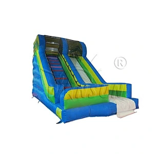 Inflatable water slide