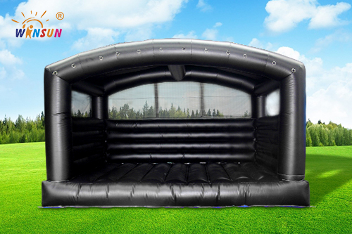 Black Inflatable Castle