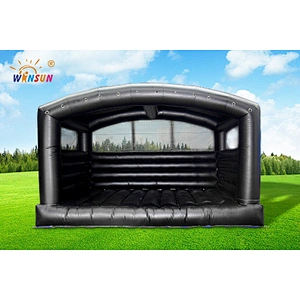 Black Inflatable Castle