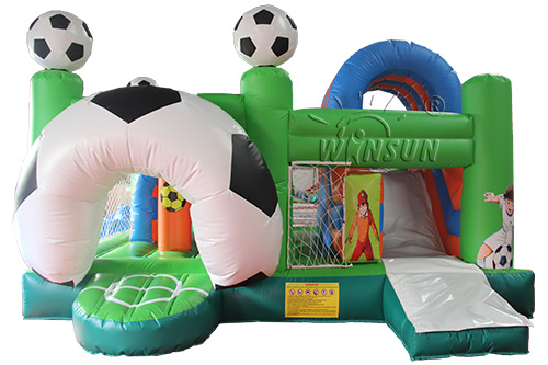 Soccer Themed Inflatable Combo