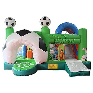 Soccer Themed Inflatable Combo