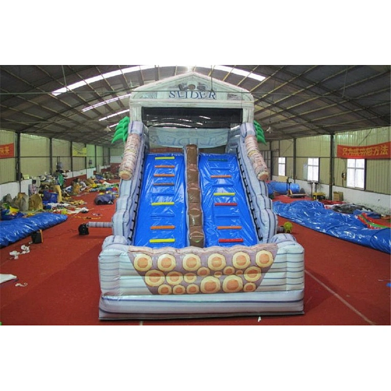Inflatable slide