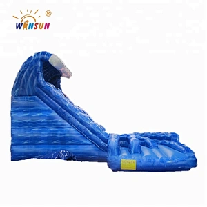 Inflatable water slide