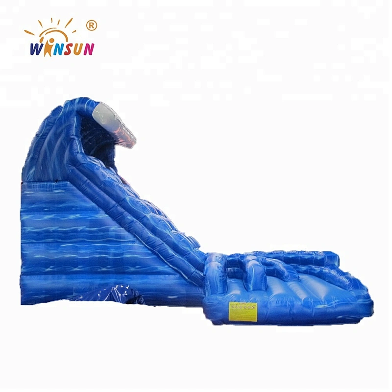Inflatable water slide