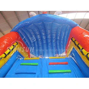 Inflatable water slide
