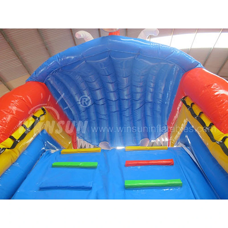 Inflatable water slide