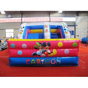 Cartoon Inflatable Slide