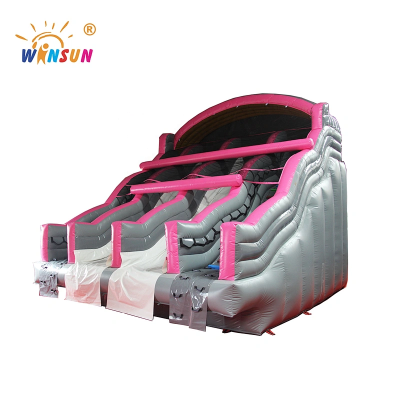 Four Lane Water Slide for Frame Pool