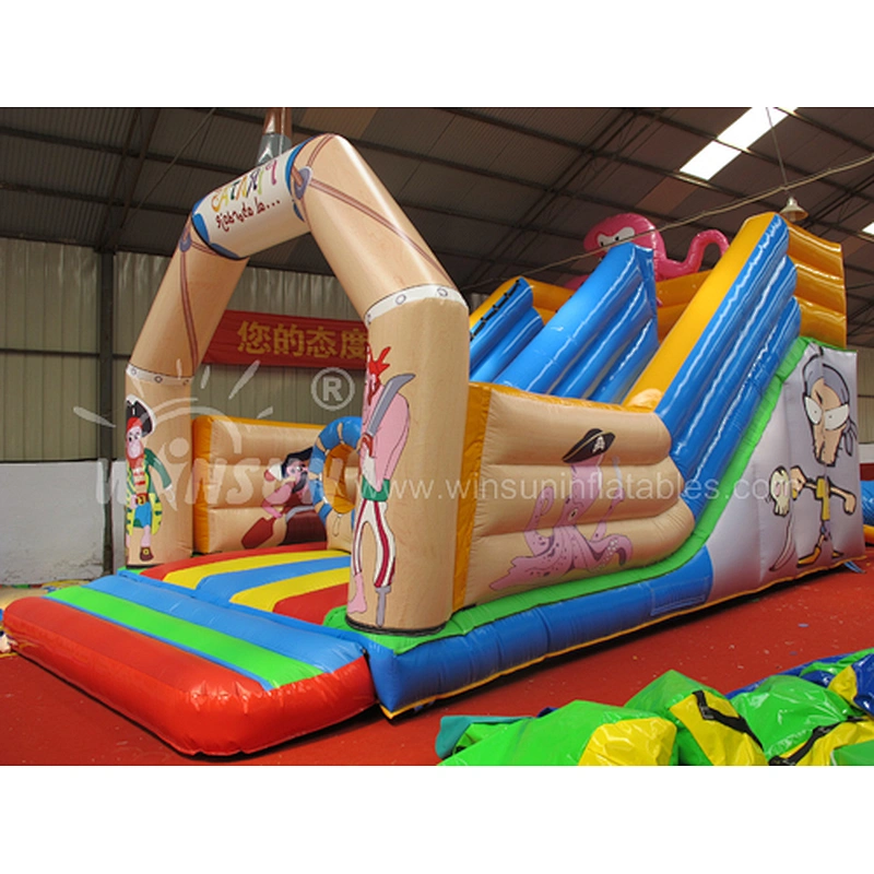 Inflatable slide