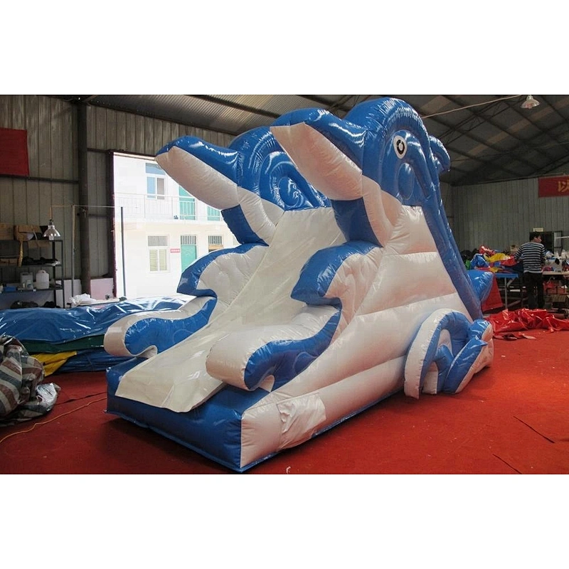 Inflatable water slide