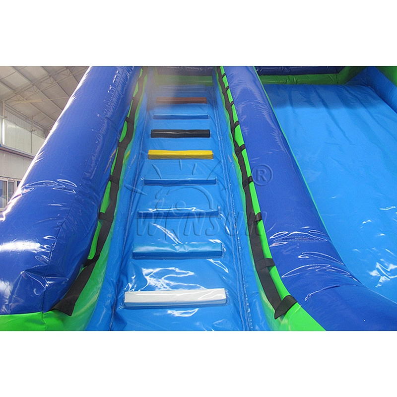 Inflatable water slide