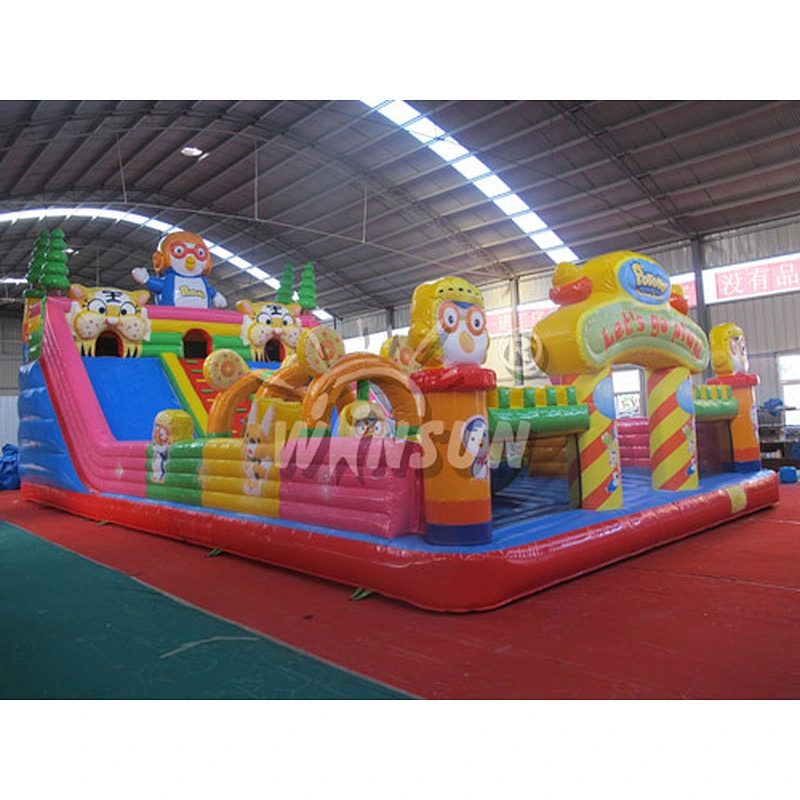 Inflatable slide