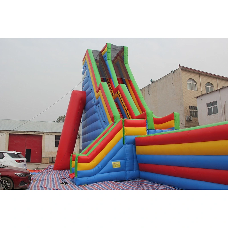 Giant inflatale dropkick slide