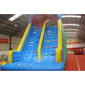 Double Lane Inflatable Water Slide