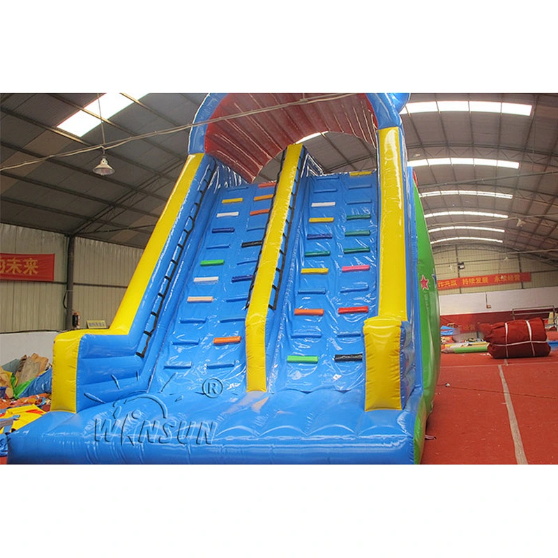 Double Lane Inflatable Water Slide