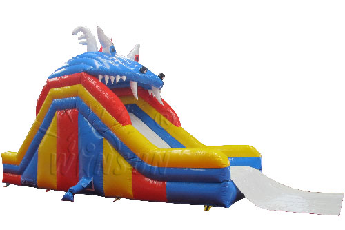 Inflatable water slide