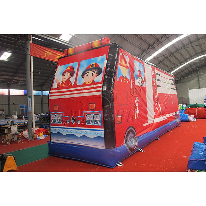 Fire Engine Inflatable Combo