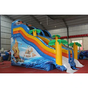 Moana Inflatable Water Slide