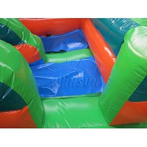 Inflatable water slide