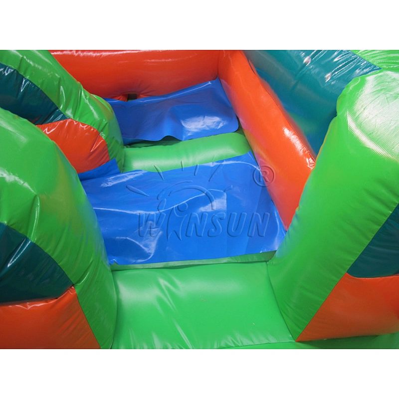 Inflatable water slide