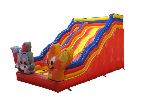 Inflatable slide