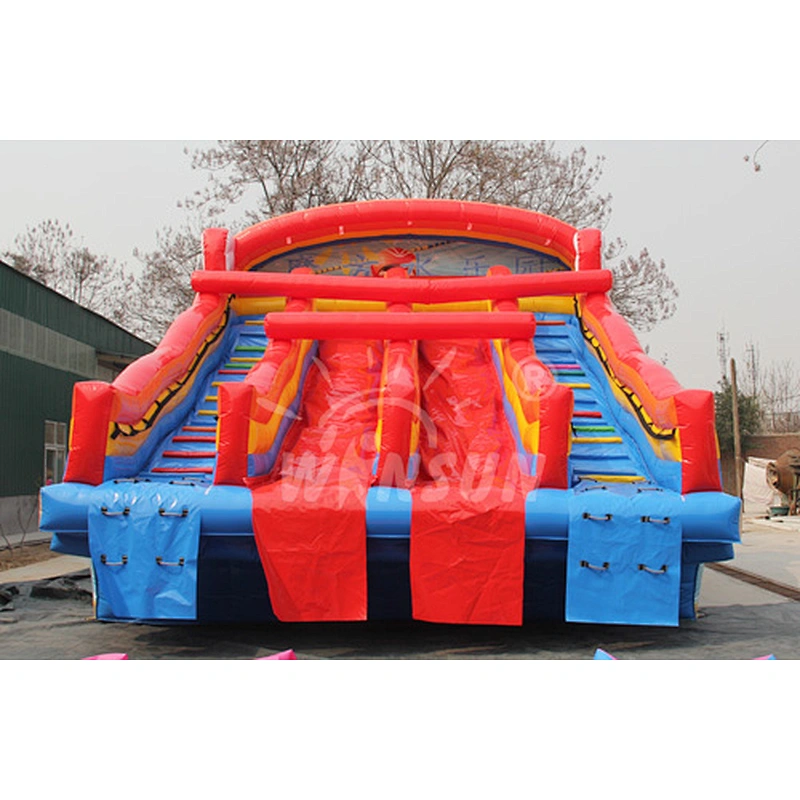 Inflatable water slide