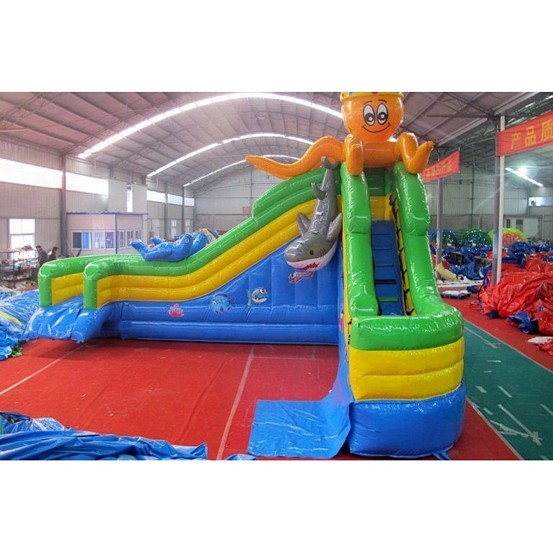 Octopus Inflatable Water Slide