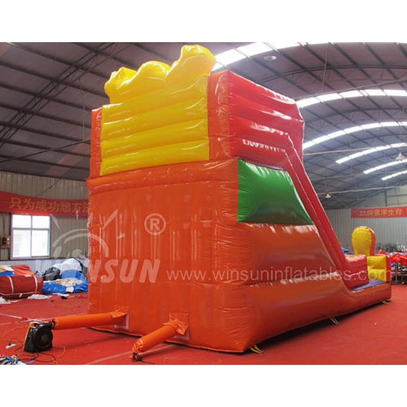 Inflatable slide